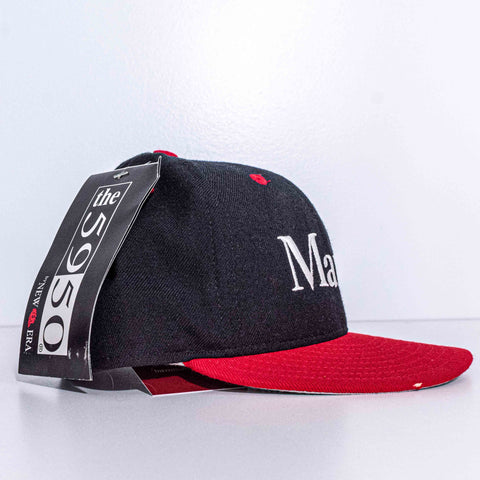 Maxfli Golf New Era 59 50 Fitted Hat Wool Made in USA 7 3/8