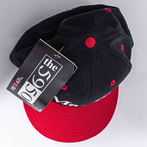 Maxfli Golf New Era 59 50 Fitted Hat Wool Made in USA 7 3/8