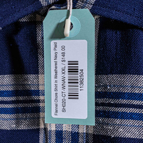 Quaker Marine Supply Flannel Chore Shirt