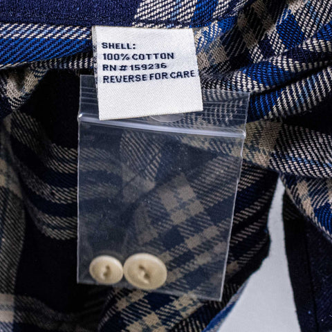 Quaker Marine Supply Flannel Chore Shirt