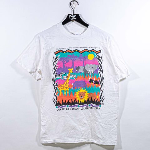 San Diego Zoo Animal Park T-Shirt Pop Art
