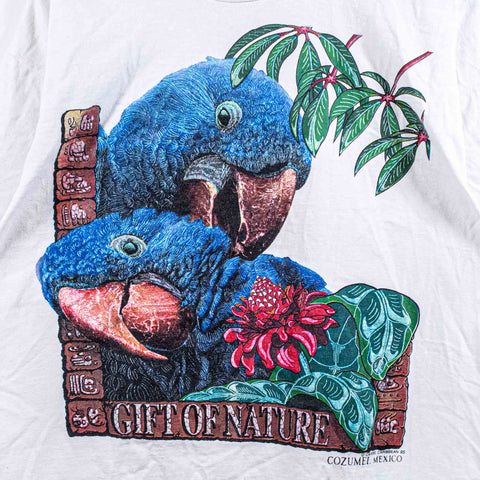 Gift of Nature Parrot Bird T-Shirt Cozumel Mexico Caribe Caribbean