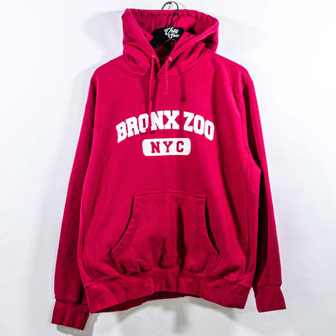 Bronx Zoo NYC New York Hoodie Sweatshirt MV Sport Pro Weave