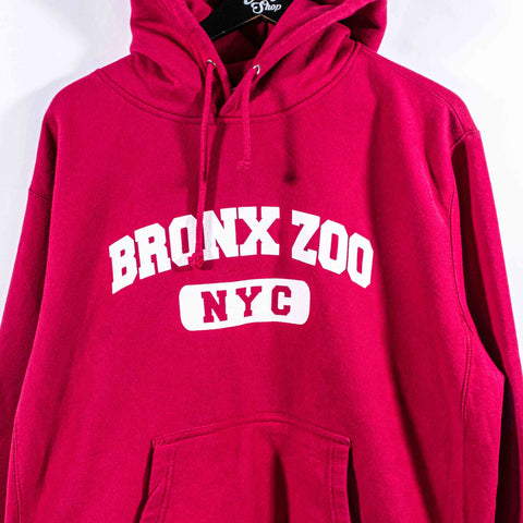 Bronx Zoo NYC New York Hoodie Sweatshirt MV Sport Pro Weave