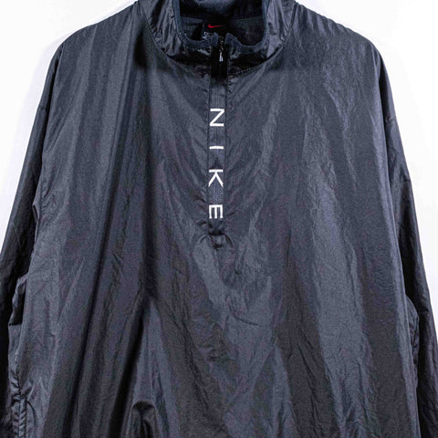 Nike Swoosh Spell Out 1/4 Zip Pullover Windbreaker