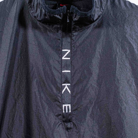 Nike Swoosh Spell Out 1/4 Zip Pullover Windbreaker