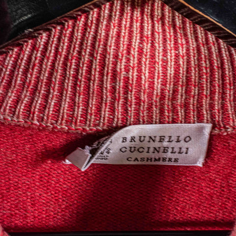 Brunello Cucinelli Cashmere Sweater Jacket Full Zip
