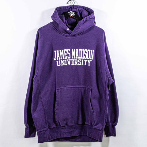 James Madison University Hoodie Sweatshirt MV Sport Pro Weave