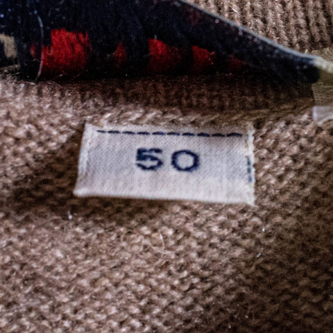 Gran Sasso Pure Cashmere Knit Long Sleeve Polo Shirt