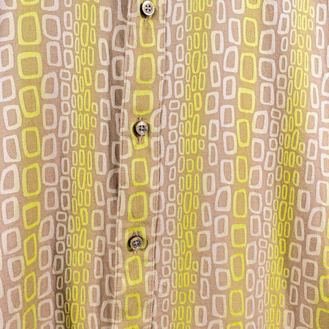 Kenneth Cole Psychedelic Disco Button Shirt