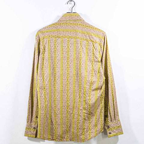 Kenneth Cole Psychedelic Disco Button Shirt