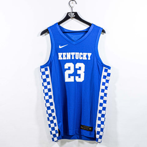 University Kentucky Wildcats Anthony Davis Nike Elite Basketball Jersey