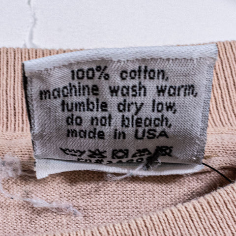 CK Jeans Calvin Klein Khakis Promo T-Shirt Single Stitch Made in USA