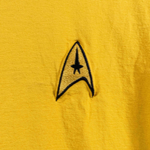 Star Trek Captain Kirk Uniform Long Sleeve T-Shirt Costume
