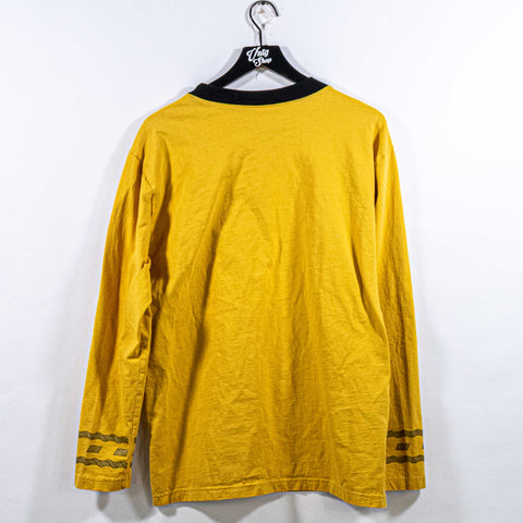 Star Trek Captain Kirk Uniform Long Sleeve T-Shirt Costume