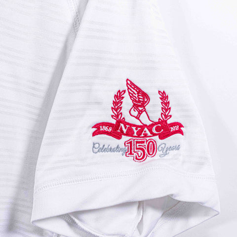 NYAC New York Athletic Club Adidas Polo Shirt 150 Year Anniversary