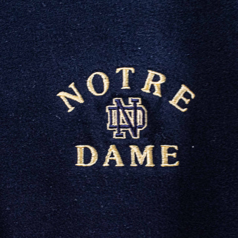 Notre Dame University Ringer Sweatshirt Cutter & Buck