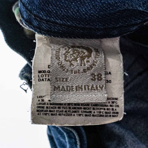 Diesel Quratt Jeans Made in Italy Button Fly