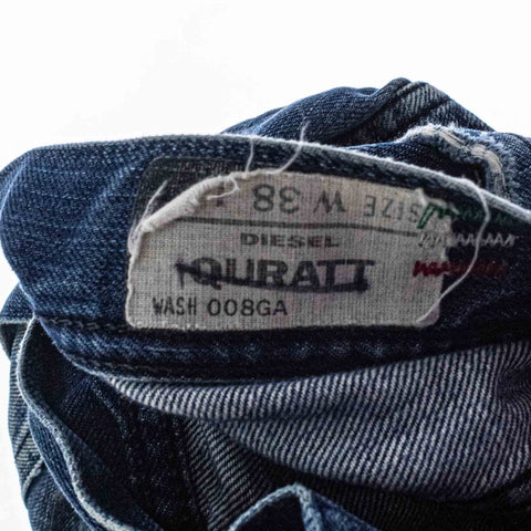 Diesel Quratt Jeans Made in Italy Button Fly