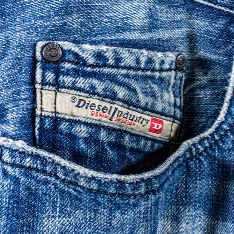 Diesel Quratt Jeans Made in Italy Button Fly