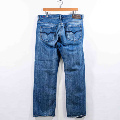 Diesel Quratt Jeans Made in Italy Button Fly