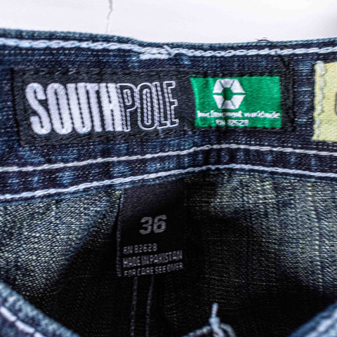 SouthPole Wide Leg Baggy Jeans