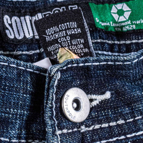 SouthPole Wide Leg Baggy Jeans