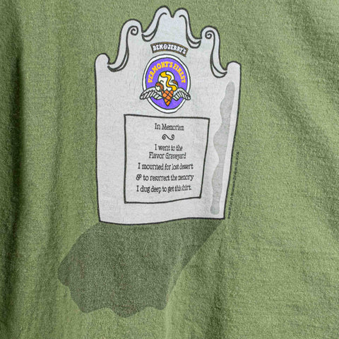 Ben & Jerry's Flavor Graveyard Tour  T-Shirt 2004