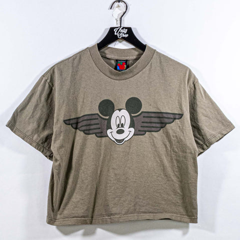 Jerry Leigh Mickey Mouse Wings T-Shirt Cropped