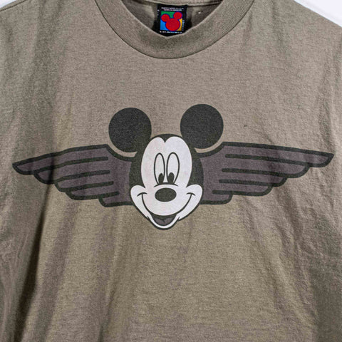 Jerry Leigh Mickey Mouse Wings T-Shirt Cropped
