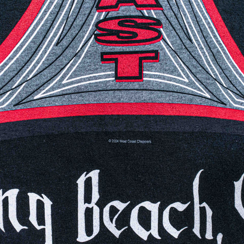 West Coast Choppers CFL Long Beach California T-Shirt 2004