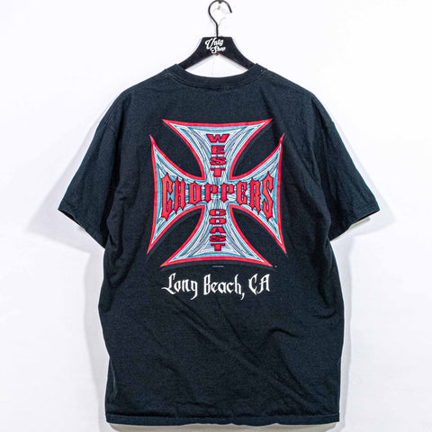 West Coast Choppers CFL Long Beach California T-Shirt 2004