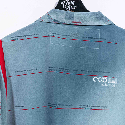 Ecko Complex Magazine All Over Print Button Shirt