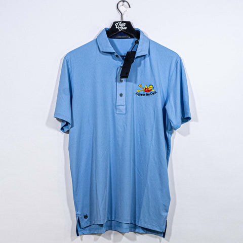 Greyson Performance Golf Polo Shirt Stewie The Duck Stew Leonards