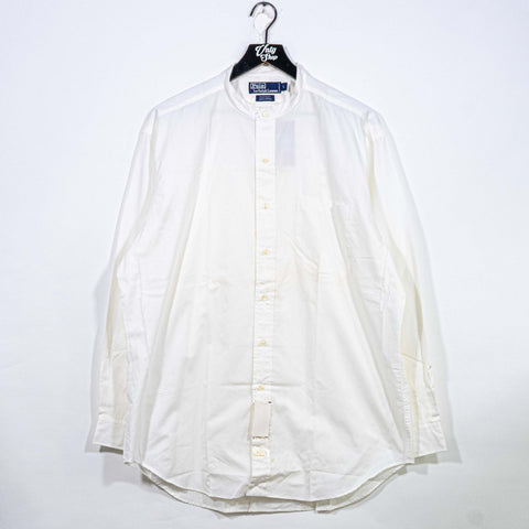 Polo Ralph Lauren PostBoy Button Shirt Mandarin Band Collar