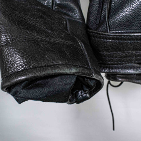 Unik Ultra Belted Leather Motorcycle Jacket