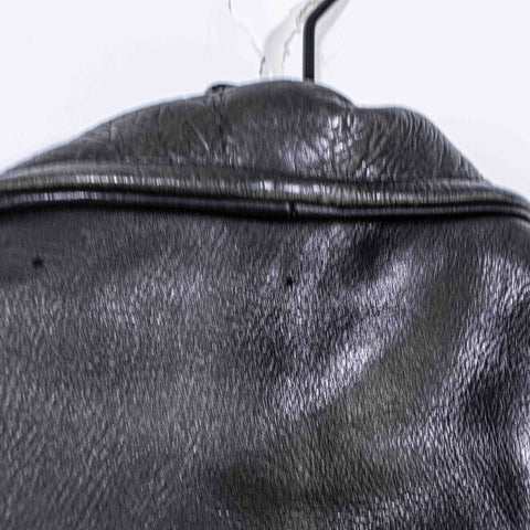 Unik Ultra Belted Leather Motorcycle Jacket