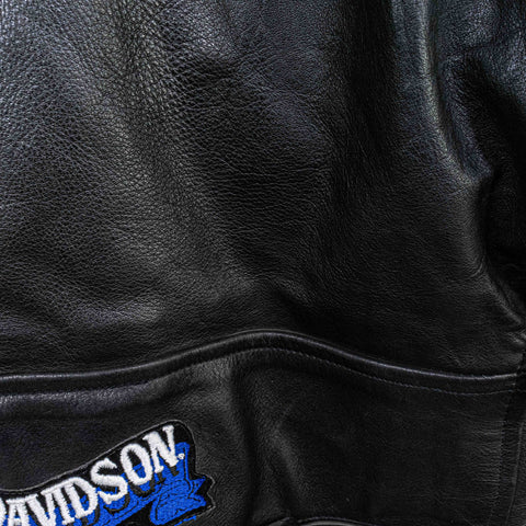 Unik Ultra Belted Leather Motorcycle Jacket