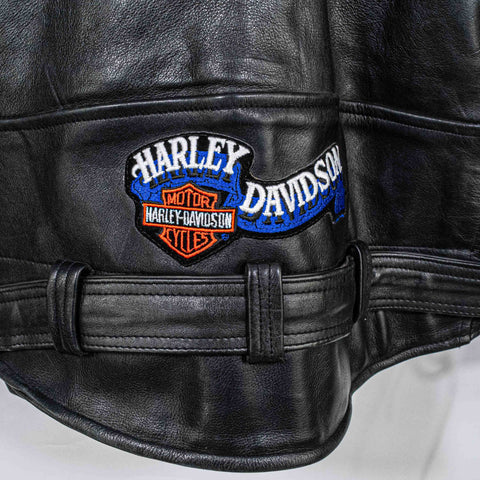 Unik Ultra Belted Leather Motorcycle Jacket