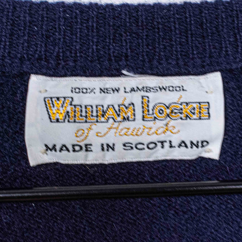 William Lockie Lambswool Sweater Made in Scotland