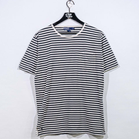 Polo Ralph Lauren Striped Pocket T-Shirt Fine Cotton