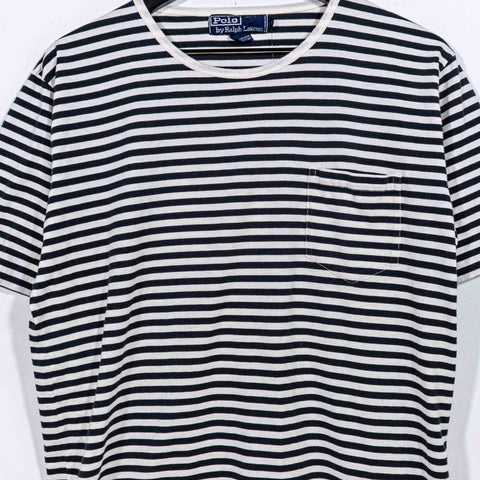 Polo Ralph Lauren Striped Pocket T-Shirt Fine Cotton