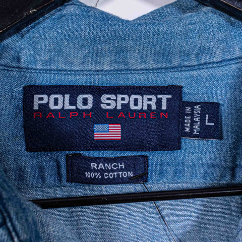 Polo Sport Ralph Lauren Ranch Denim Shirt Double Pocket