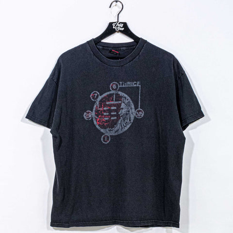 Thrice Band T-Shirt Cinder Block Hardcore Punk