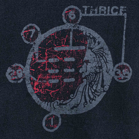 Thrice Band T-Shirt Cinder Block Hardcore Punk