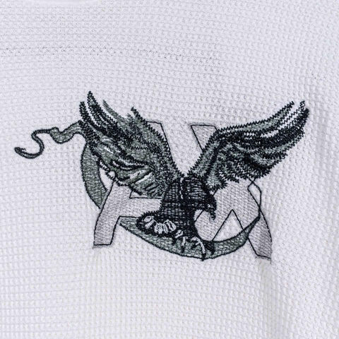 Armani Exchange AX Eagle Waffle Thermal Long Sleeve Shirt