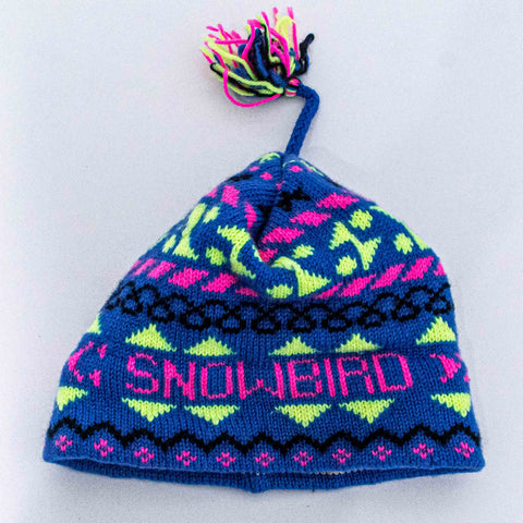 Murray Merkley Snowbird Neon Wool Hat Beanie