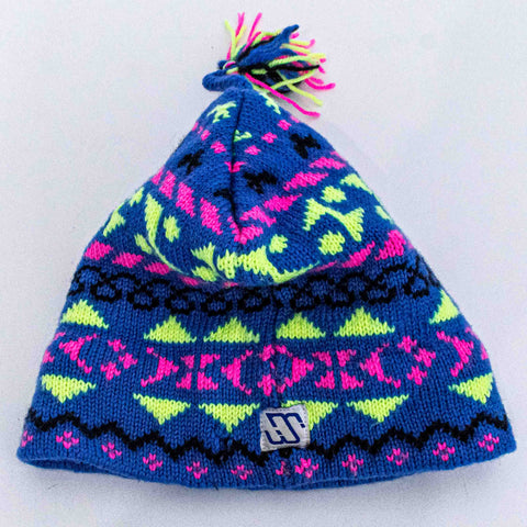 Murray Merkley Snowbird Neon Wool Hat Beanie