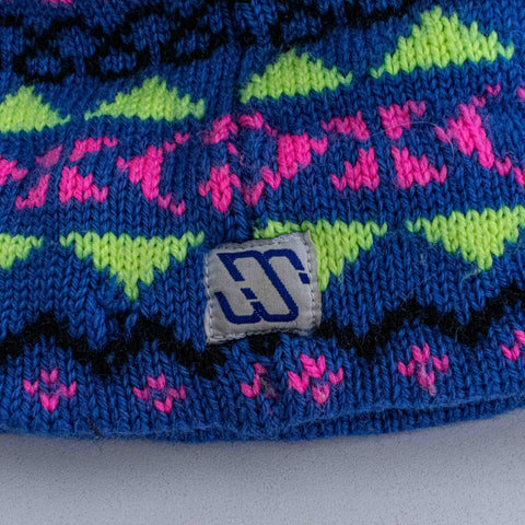 Murray Merkley Snowbird Neon Wool Hat Beanie