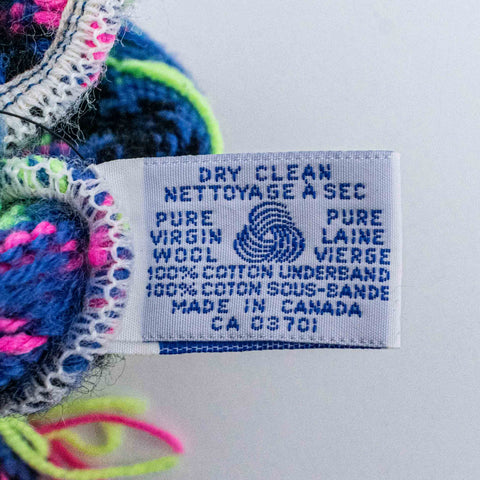 Murray Merkley Snowbird Neon Wool Hat Beanie